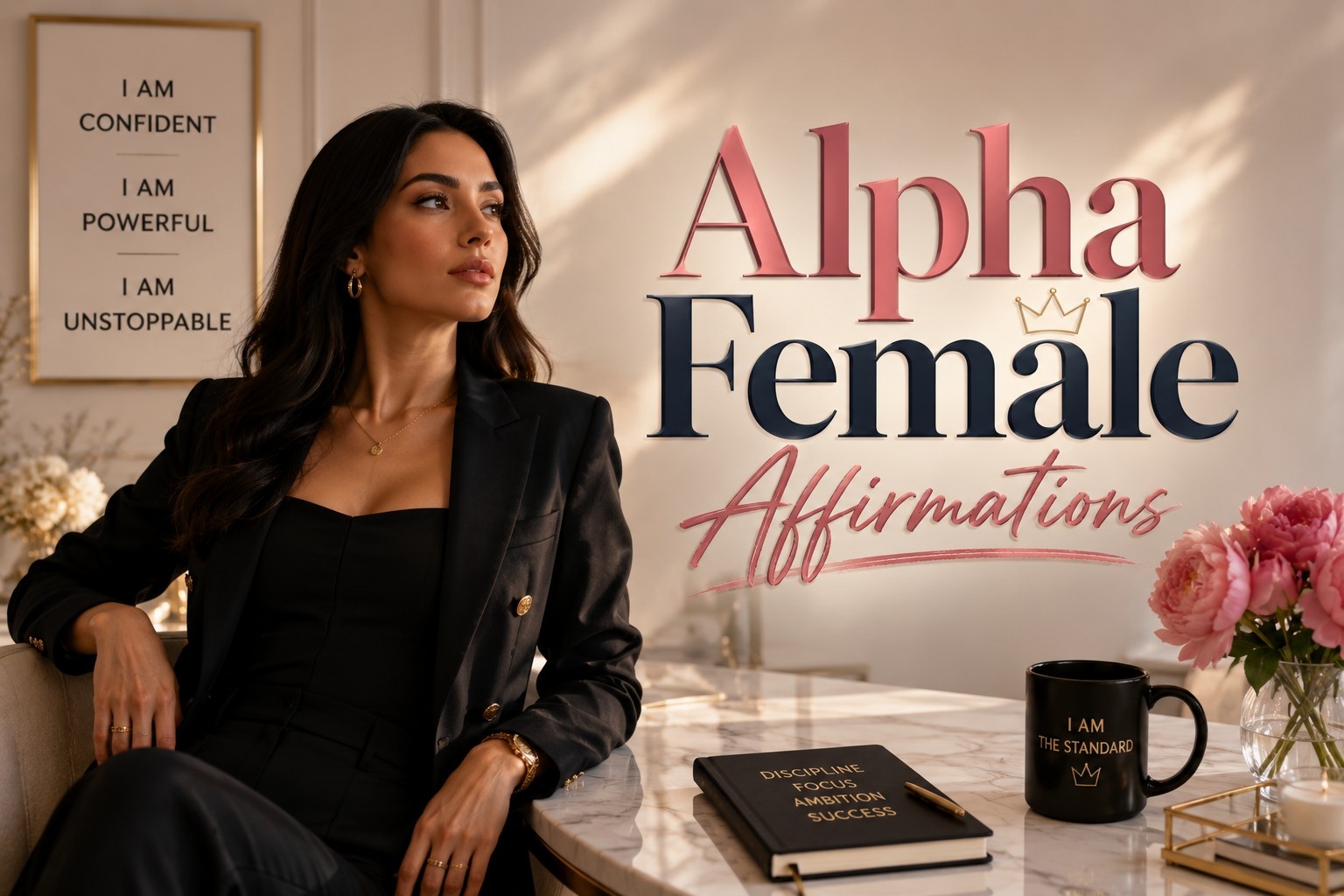 100 Alpha Female Affirmations for High-Value Women