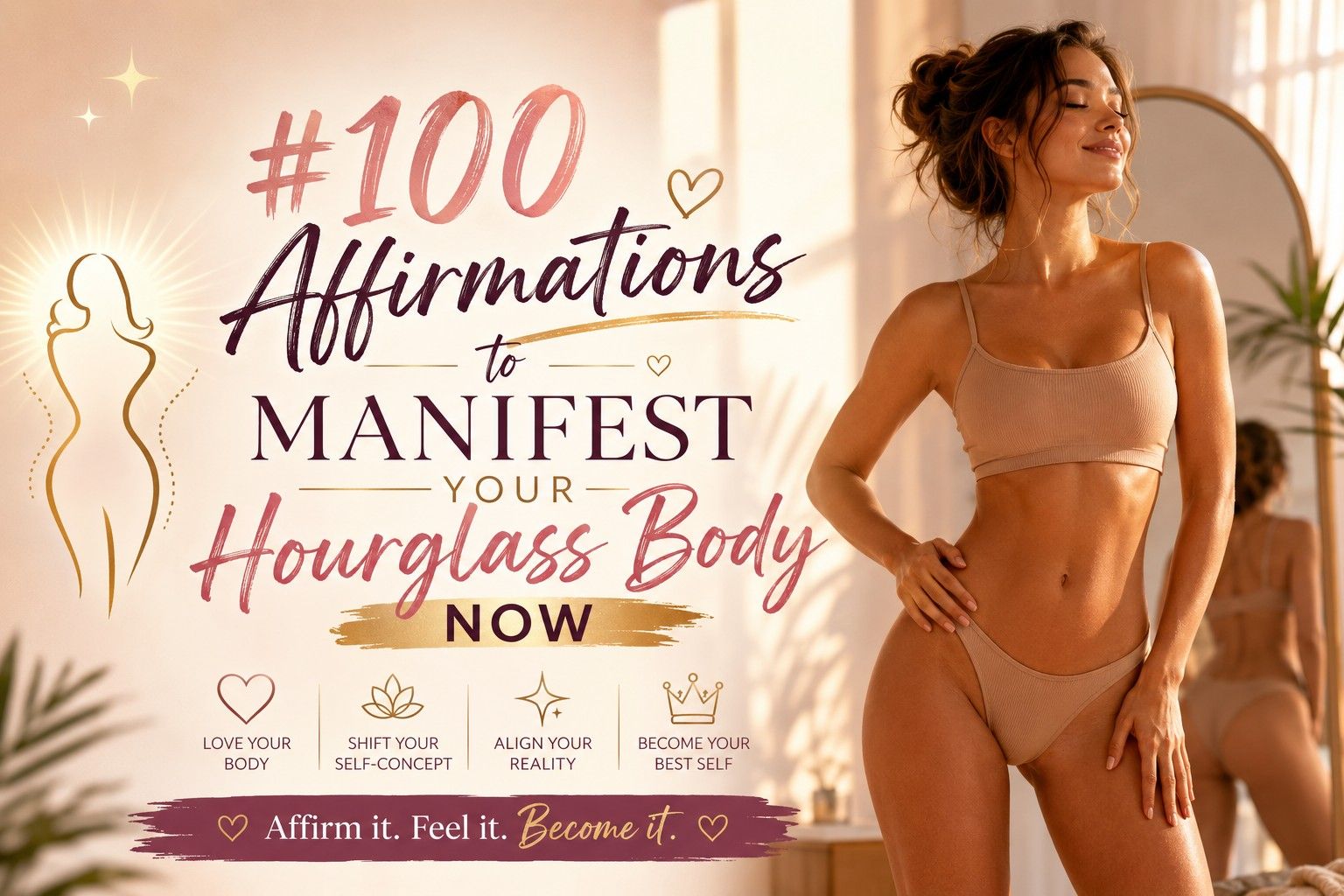 100 Affirmations to Manifest Your Hourglass Body Now