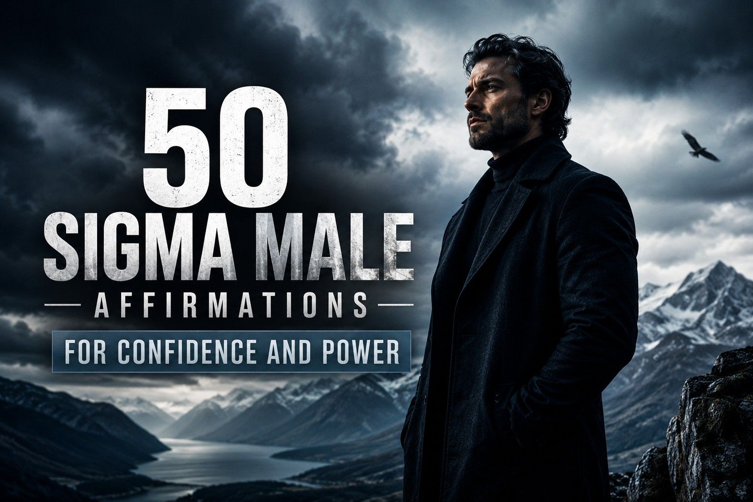50 Sigma Male Affirmations for Confidence and Power