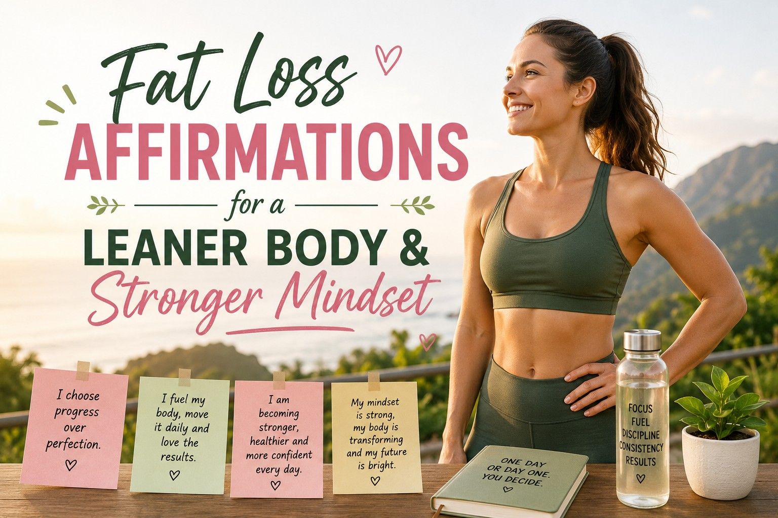 100+ Fat Loss Affirmations for a Leaner Body & Stronger Mindset
