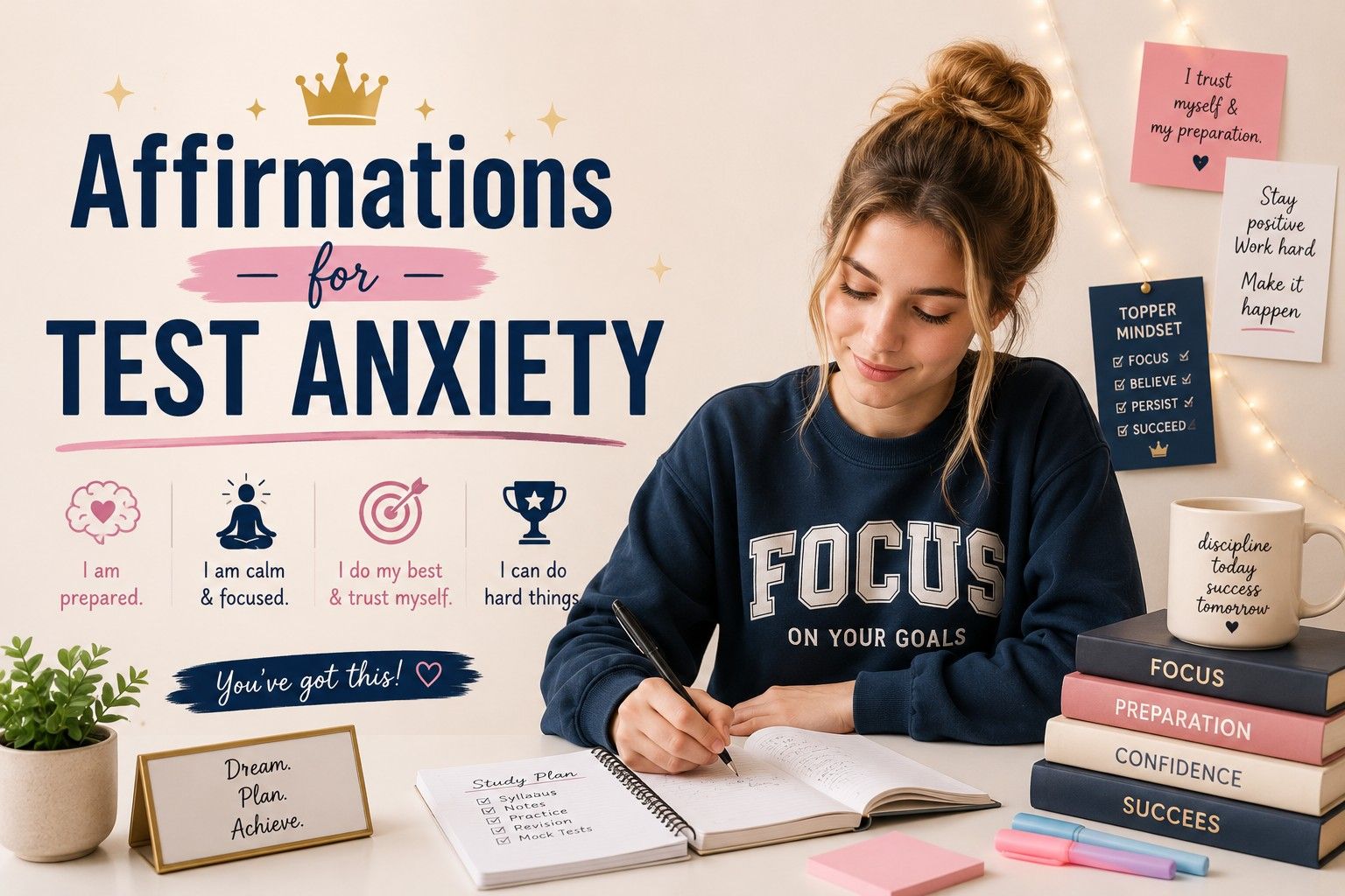 Beat Test Anxiety with These 100+ Powerful Affirmations