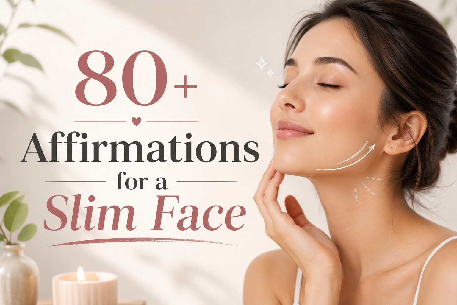 80+ Affirmations for a Slim Face (That Actually Work)