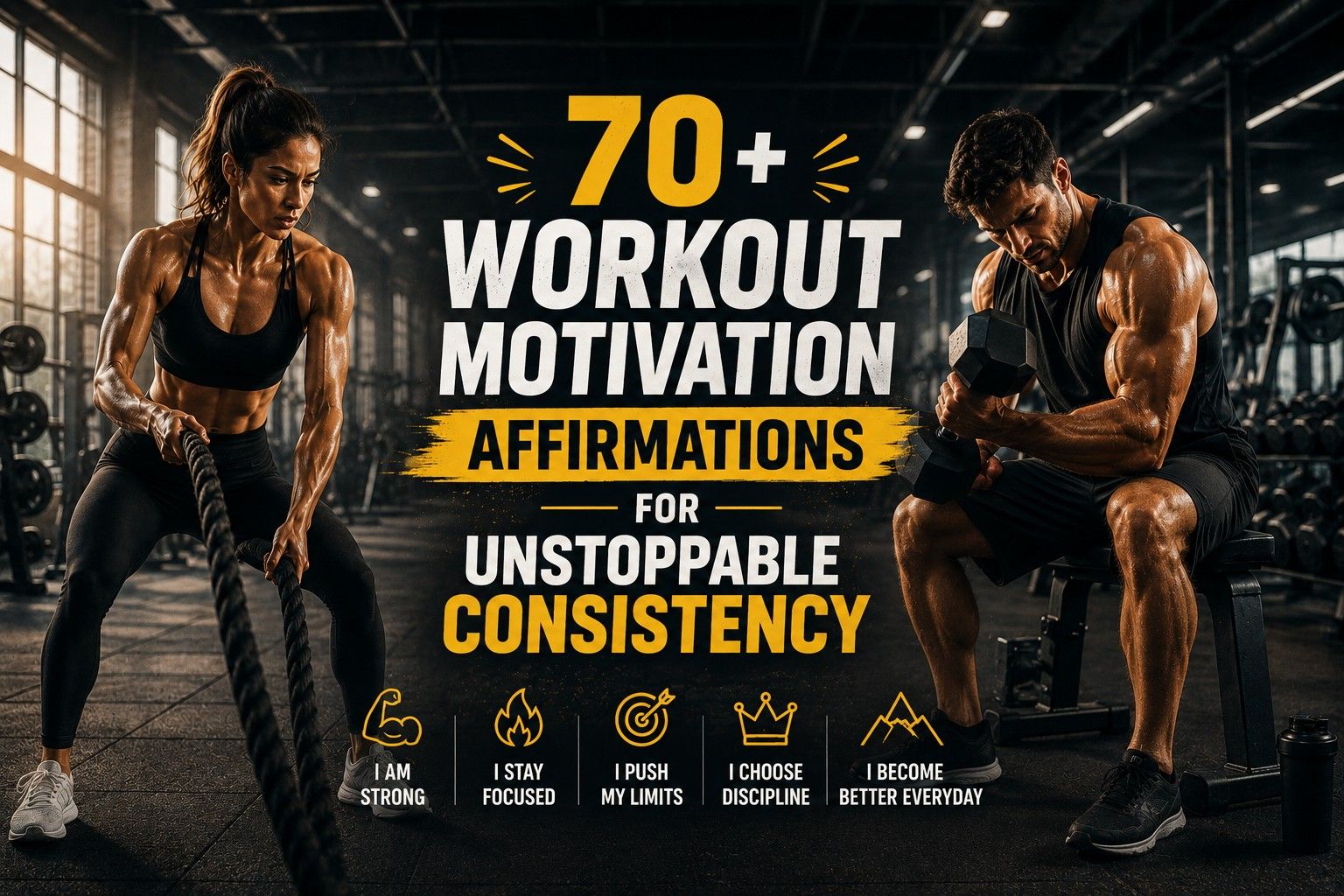 75 Workout Motivation Affirmations to Never Skip a Workout Again