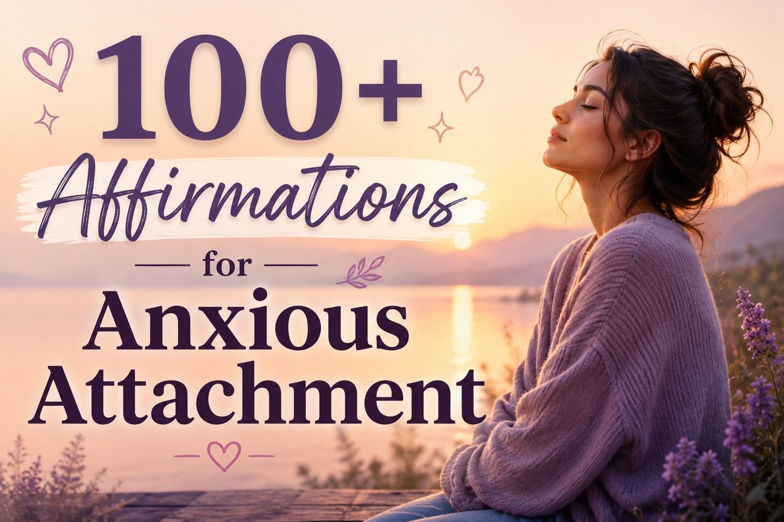 100+ Affirmations for Anxious Attachment (Stop Overthinking)