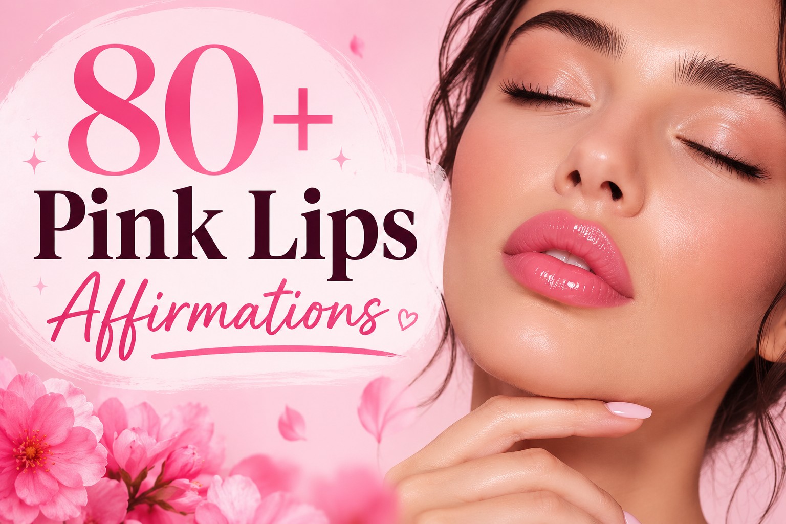 80+ Pink Lips Affirmations (Soft, Rosy, and Naturally Yours)