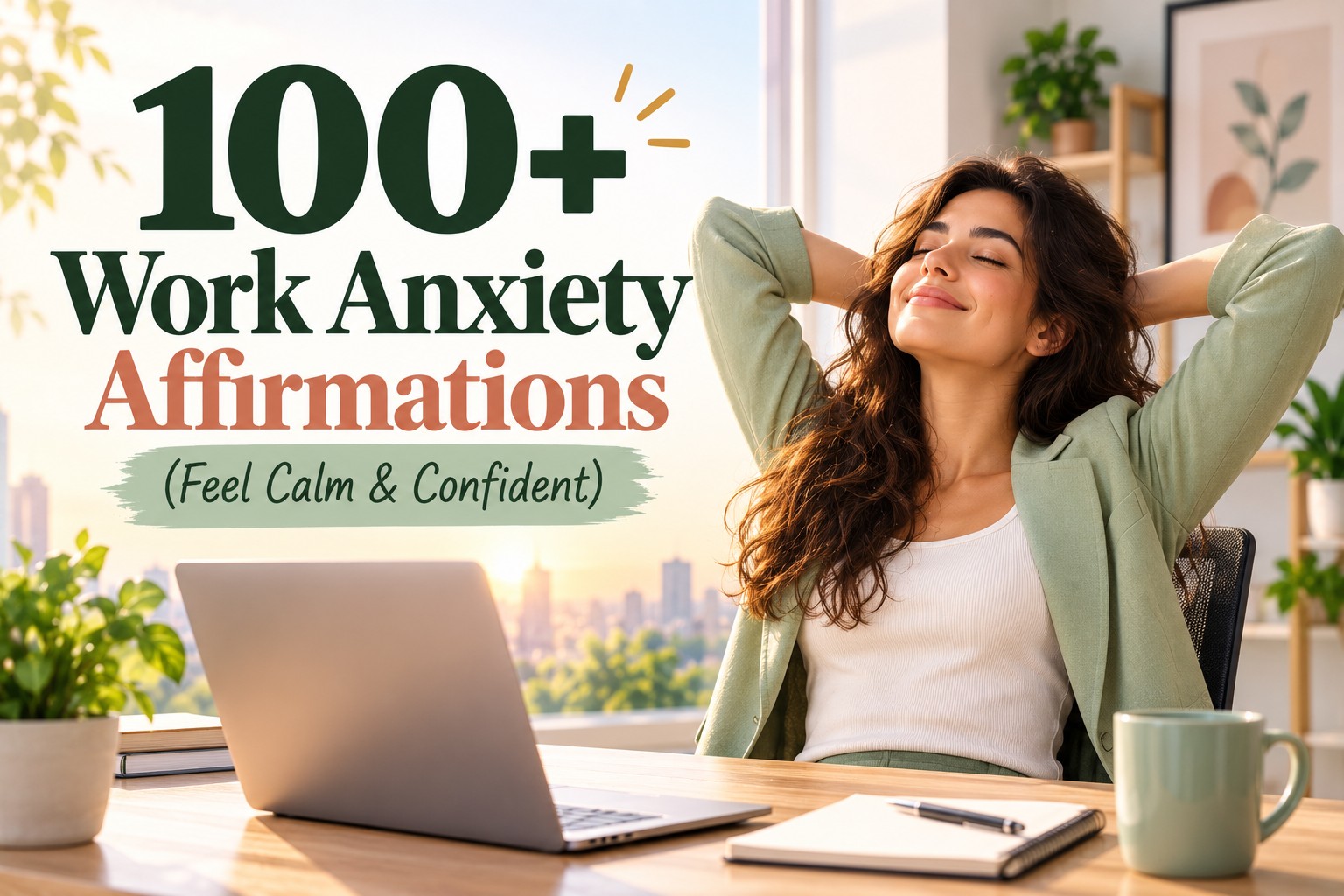 100+ Work Anxiety Affirmations (Feel Calm & Confident)