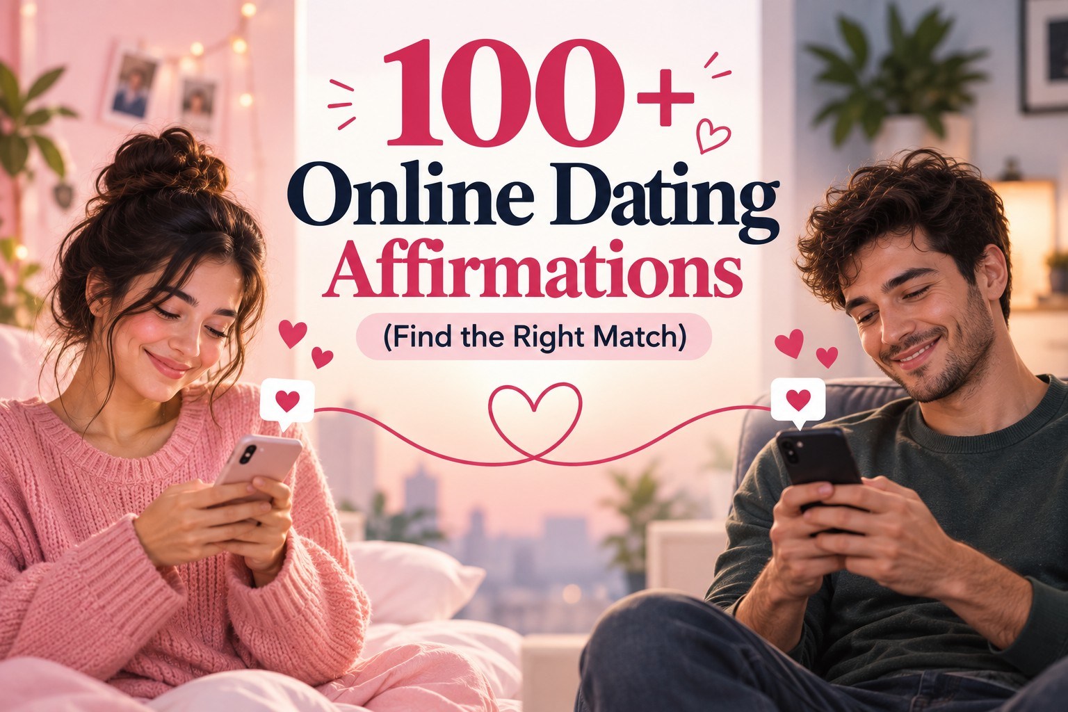 100+ Online Dating Affirmations (Find the Right Match)