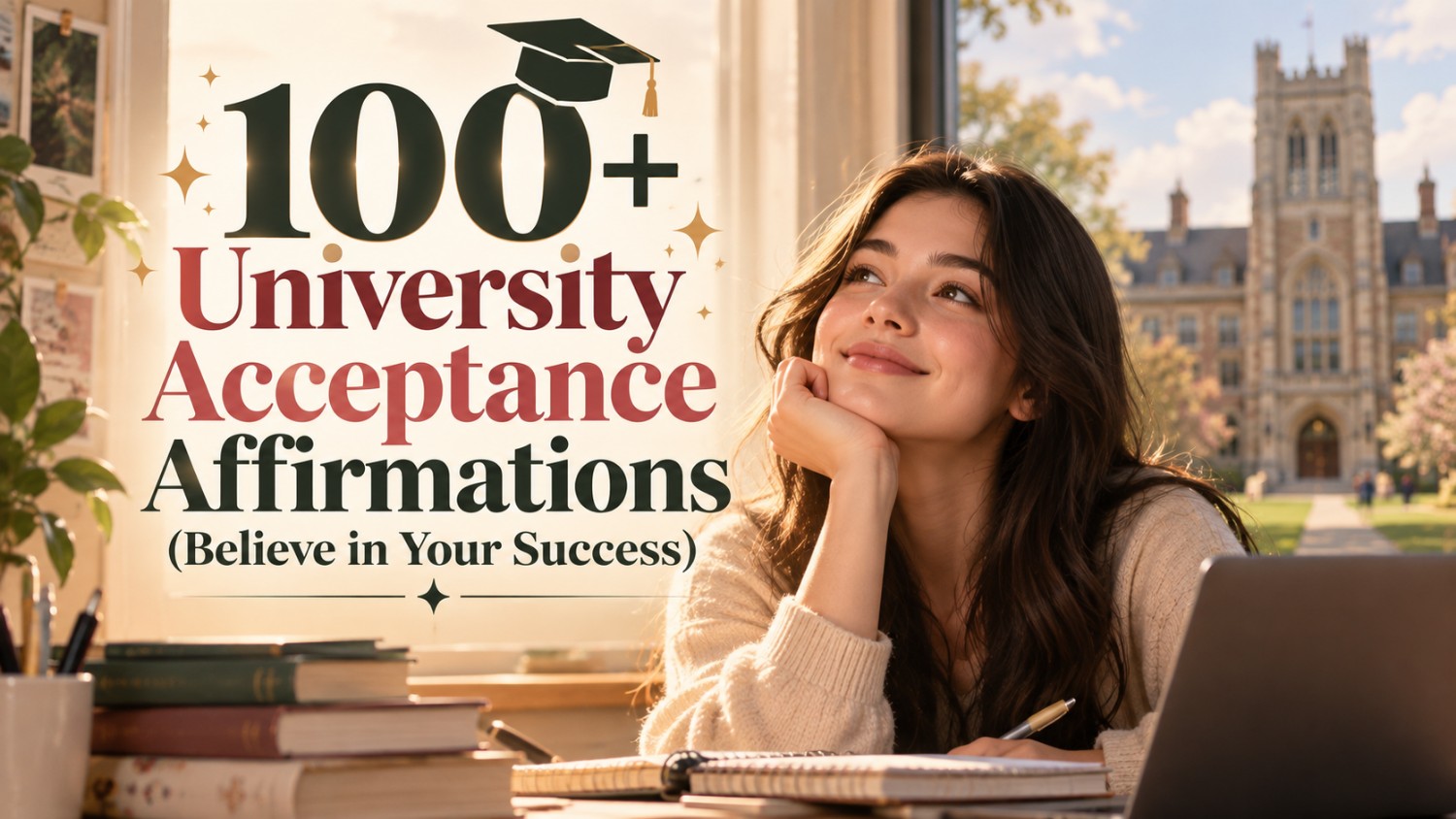 100+ University Acceptance Affirmations (Believe in Your Success)
