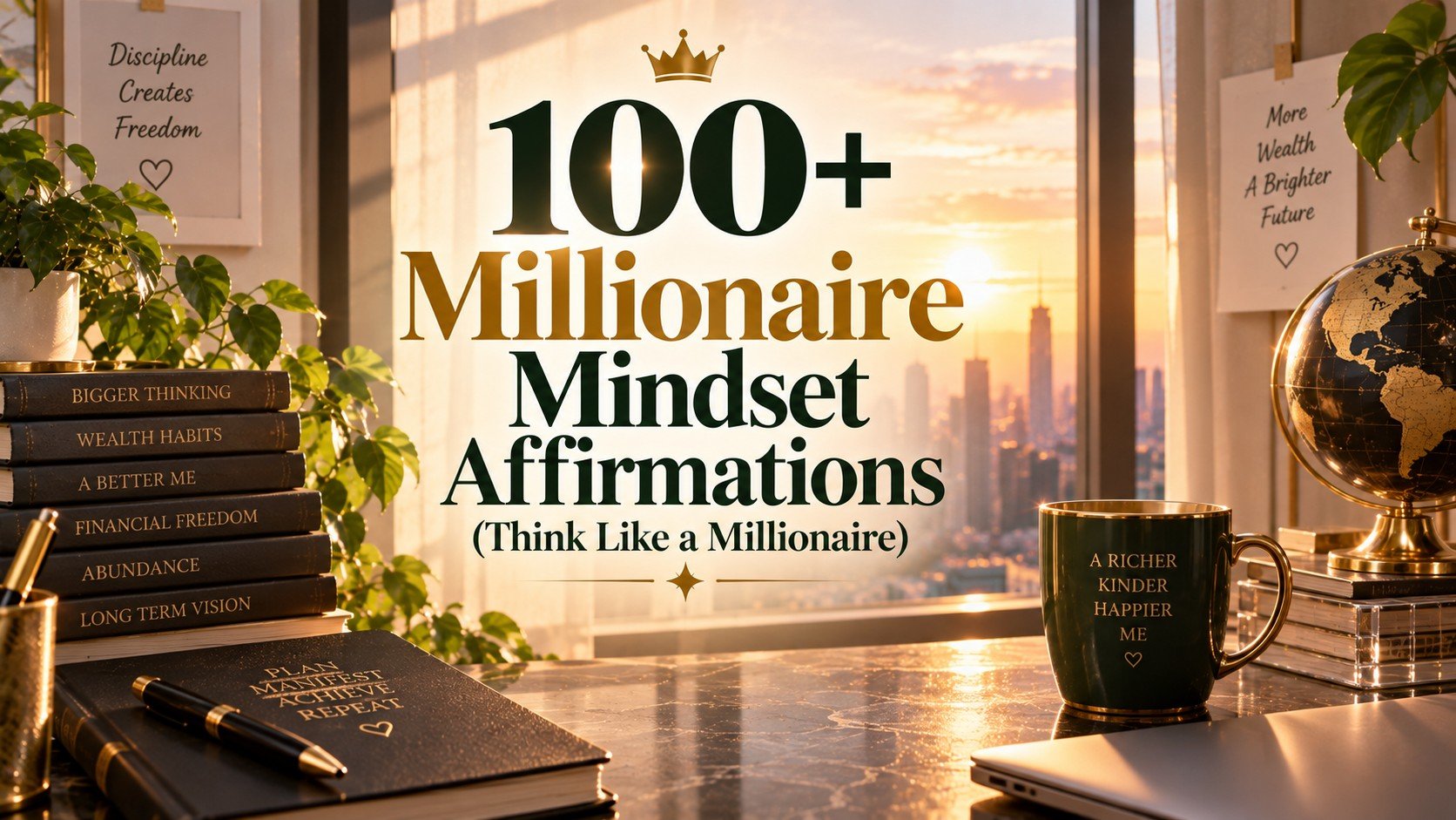 100+ Millionaire Mindset Affirmations (Think Like a Millionaire)