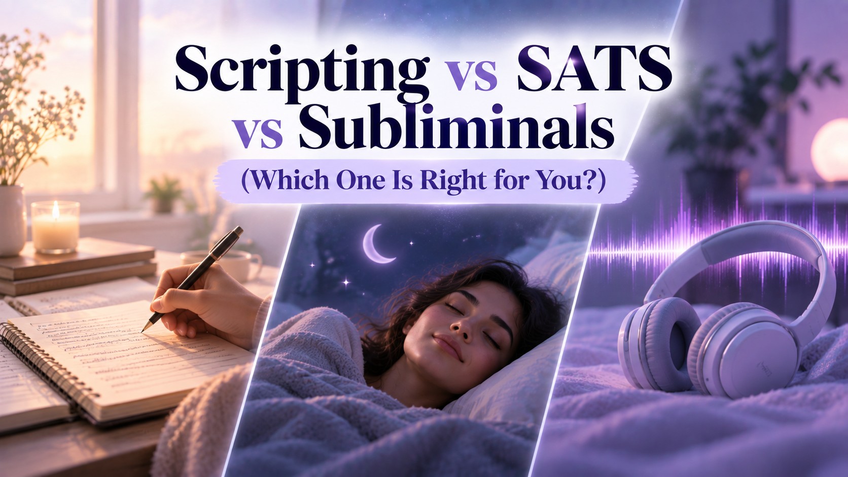 Scripting vs SATS vs Subliminals (Which One Is Right for You?)