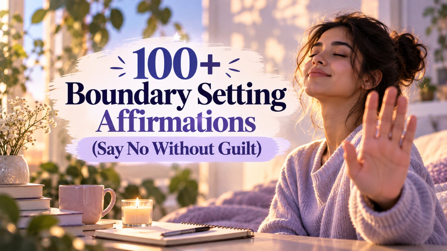 100+ Boundary Setting Affirmations (Say No Without Guilt)
