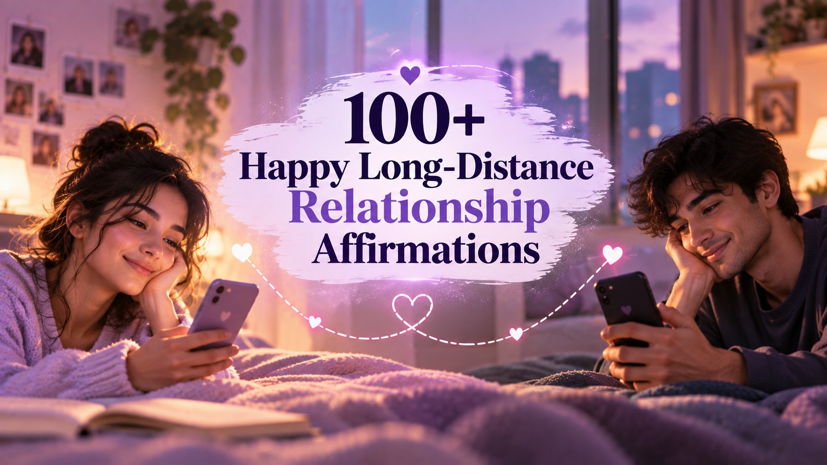 100+ Happy Long-Distance Relationship Affirmations